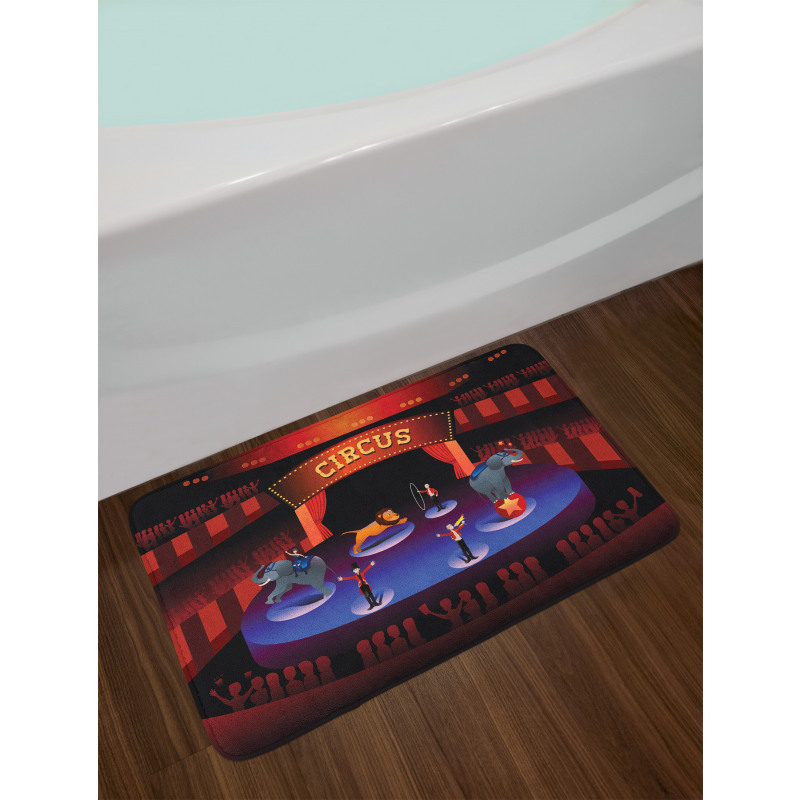 Pattern of Show Time Stage Bath Mat