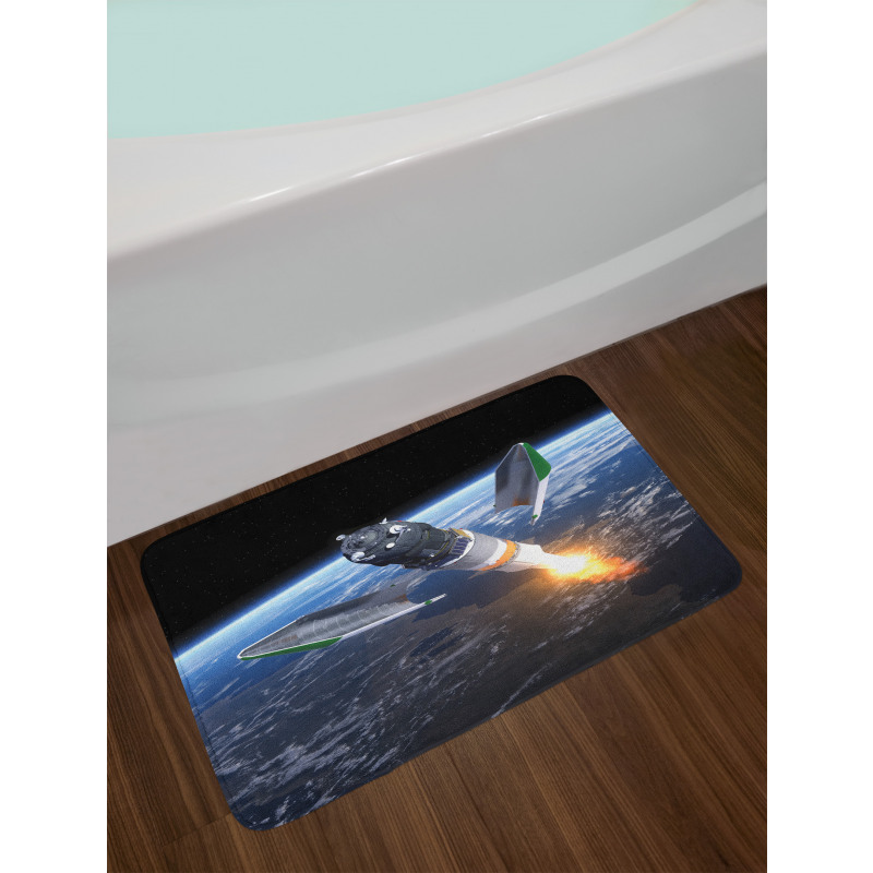 Spacecraft Cosmos Bath Mat