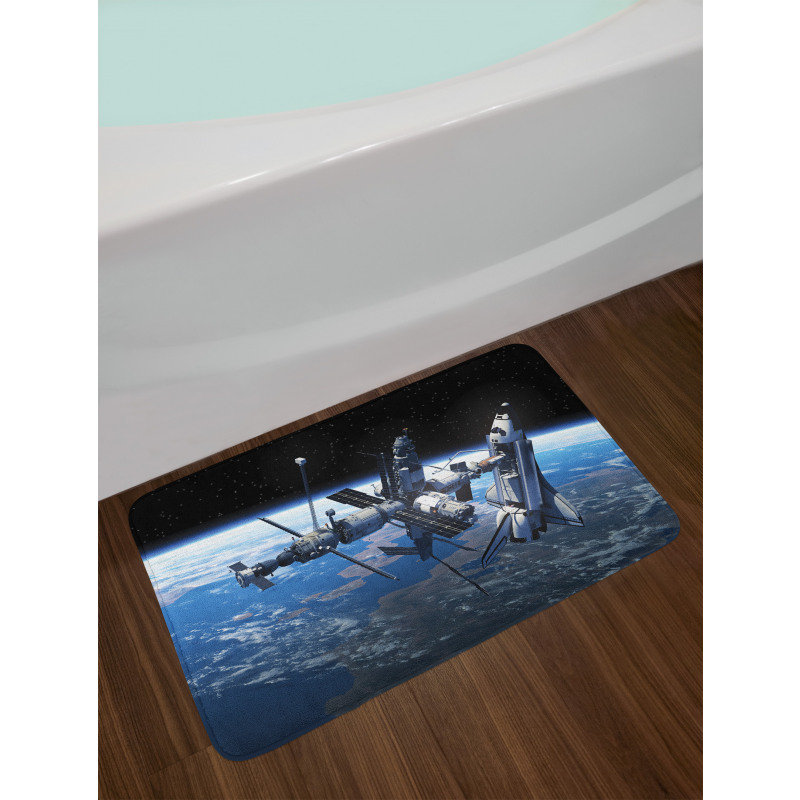 Cosmonaut Adventure Bath Mat