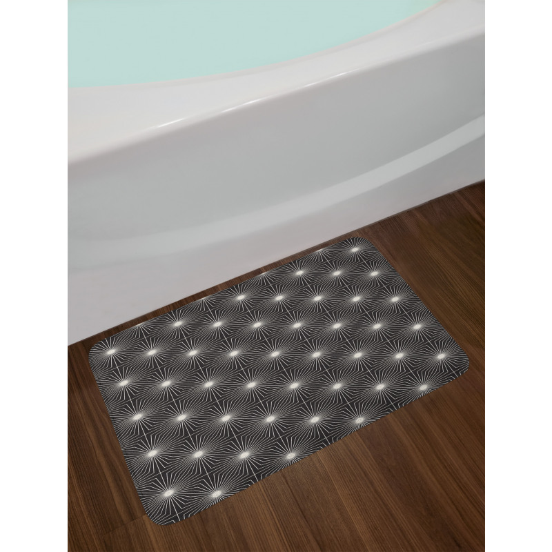 Lattice Inspired Modern Bath Mat