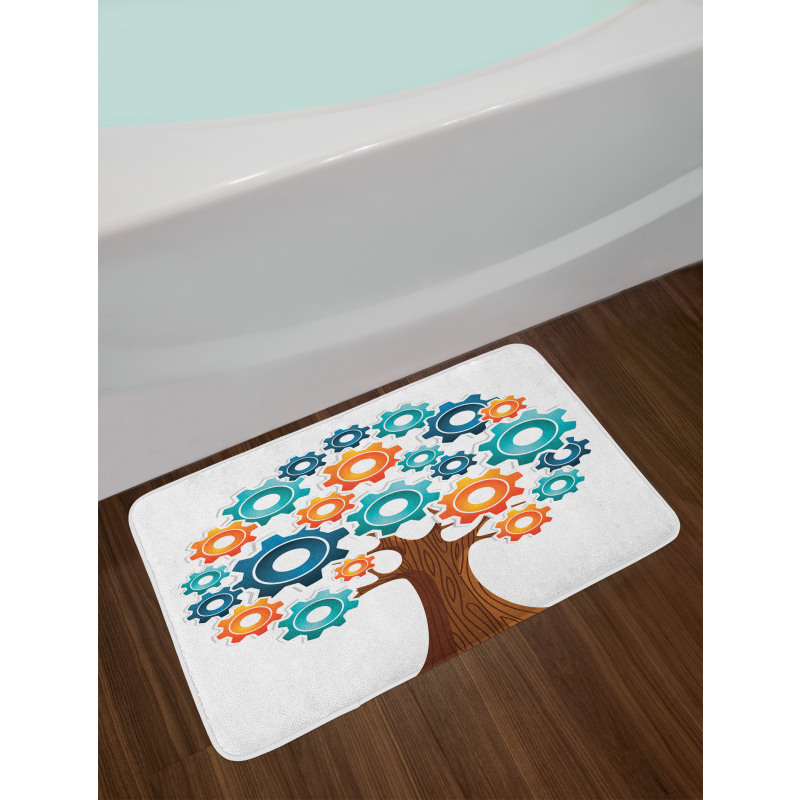 Innovation Gears Tree Bath Mat