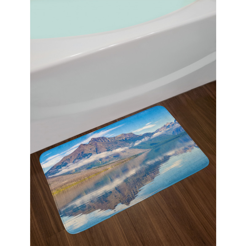 Cloudy Scene Bath Mat