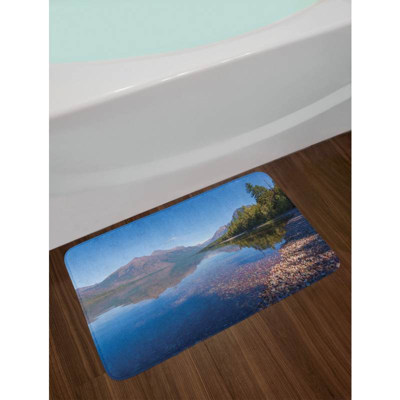 Forest Scene Bath Mat