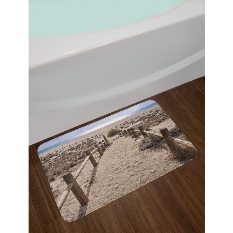 Coastal Holiday Ocean Bath Mat