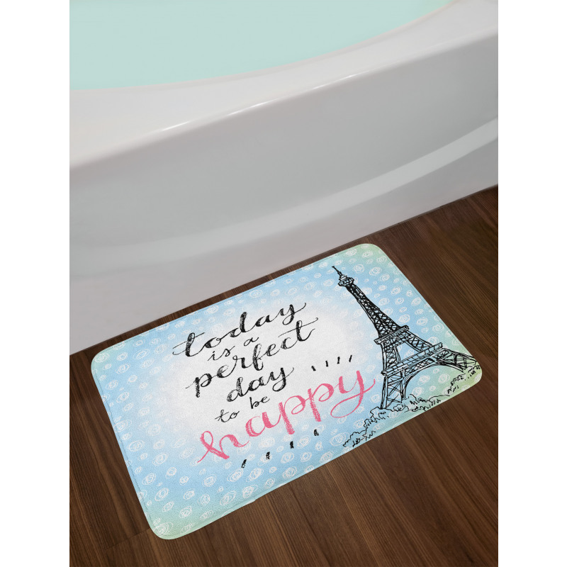 Sketch Perfect Day Bath Mat