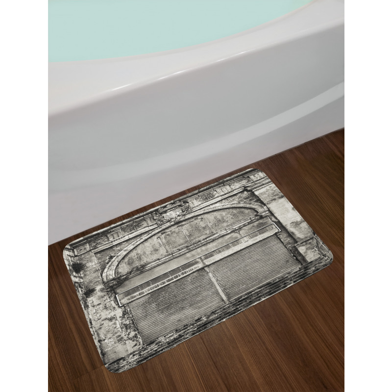 Historic Old Store Front Bath Mat