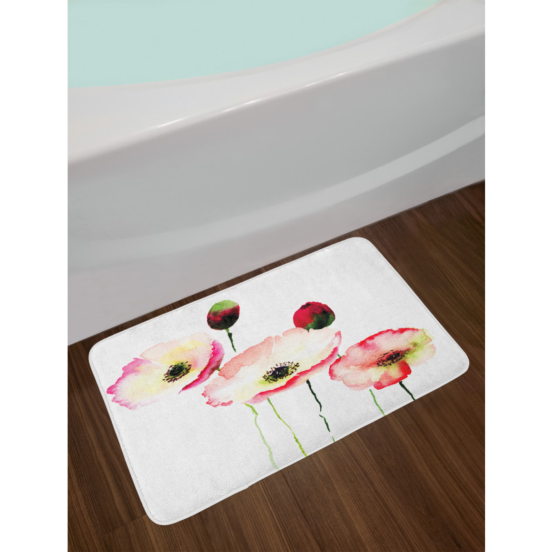 Poppy Vintage Blossom Bath Mat