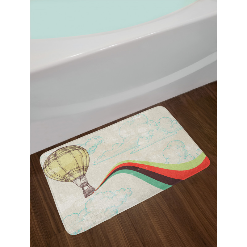 New York Skyscrapers Bath Mat