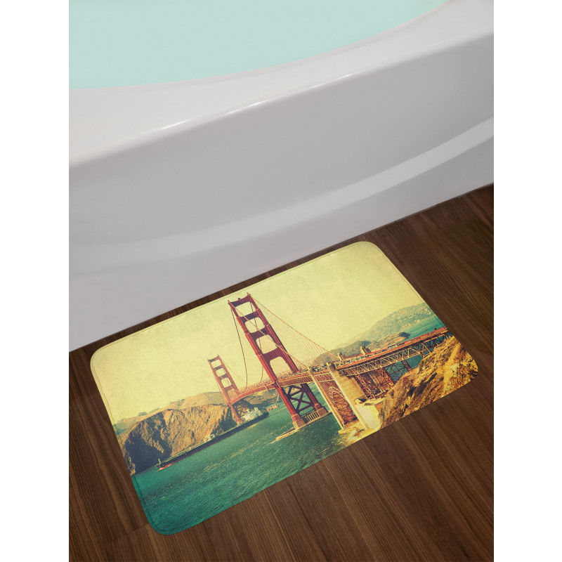 Old Style Bridge View Bath Mat