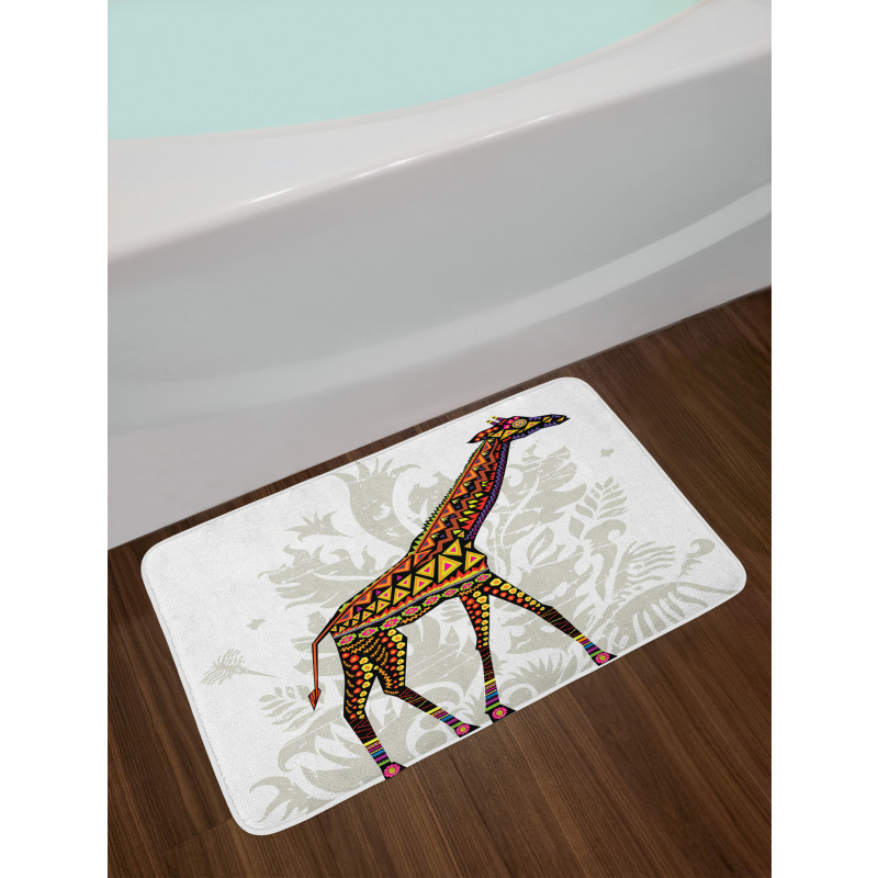 Animal Ethnic Bath Mat