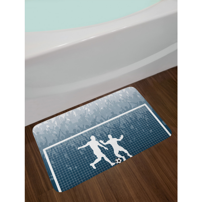 Penalty Kick Football Bath Mat