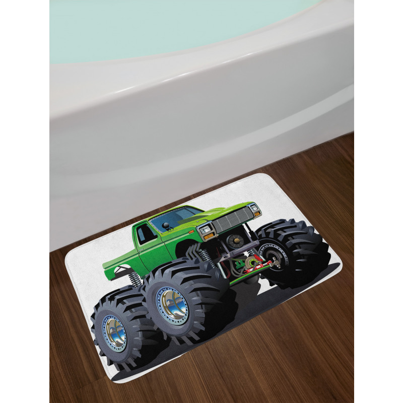 Monster Pickup Truck Bath Mat