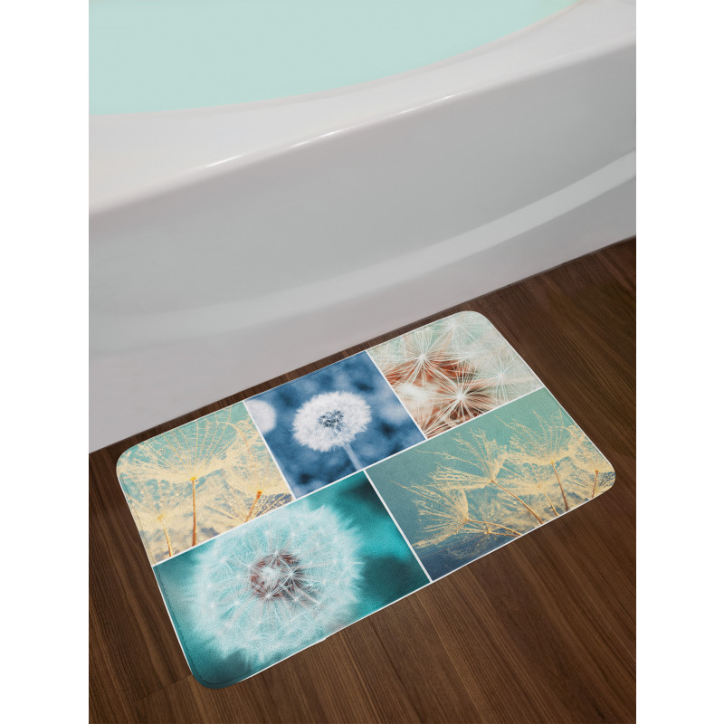 Dandelions Nature Bath Mat