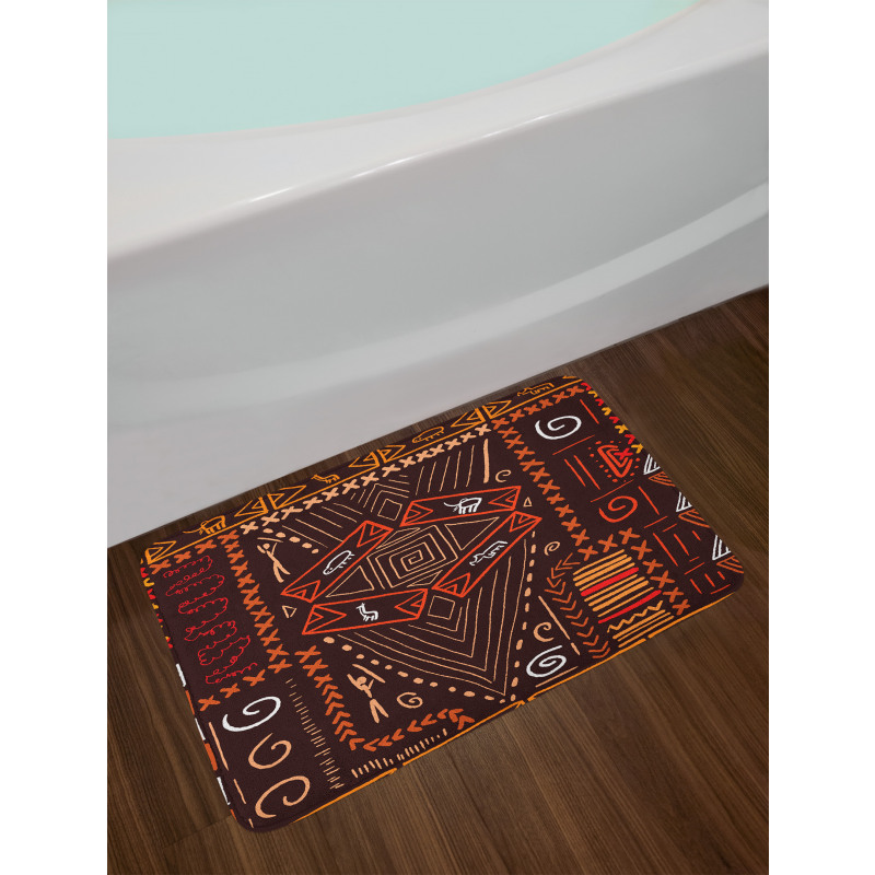 Aboriginal Cave Bath Mat