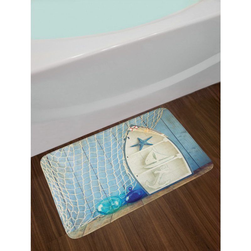 Marine Starfish Bath Mat