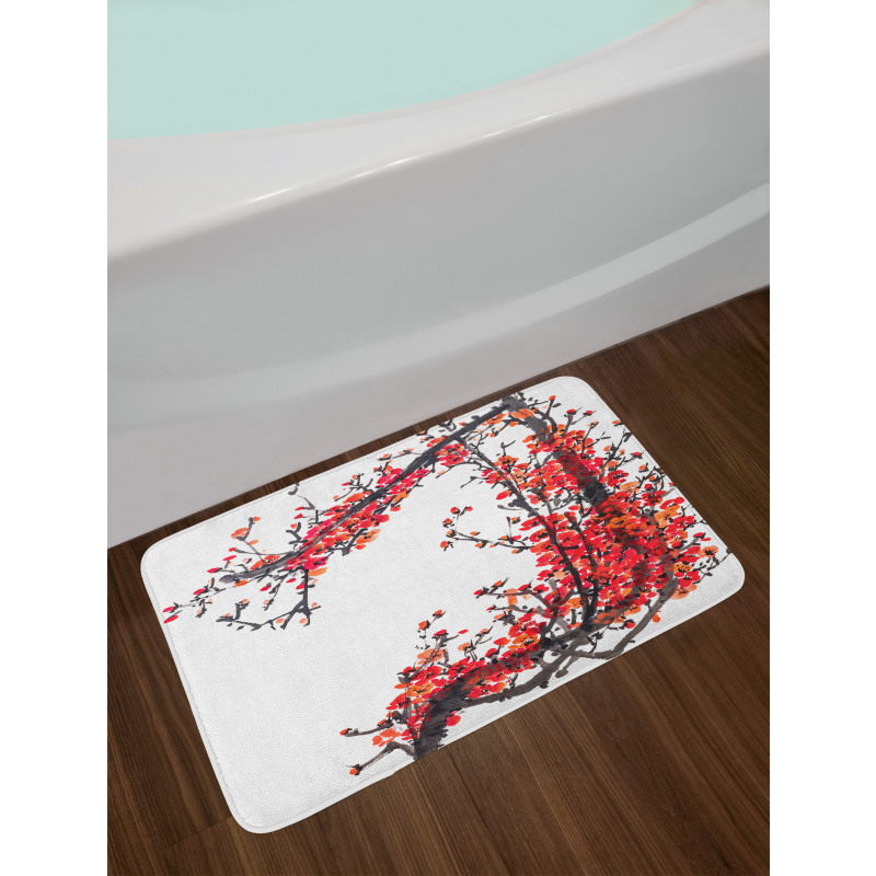 Blossom Cherry Sakura Bath Mat