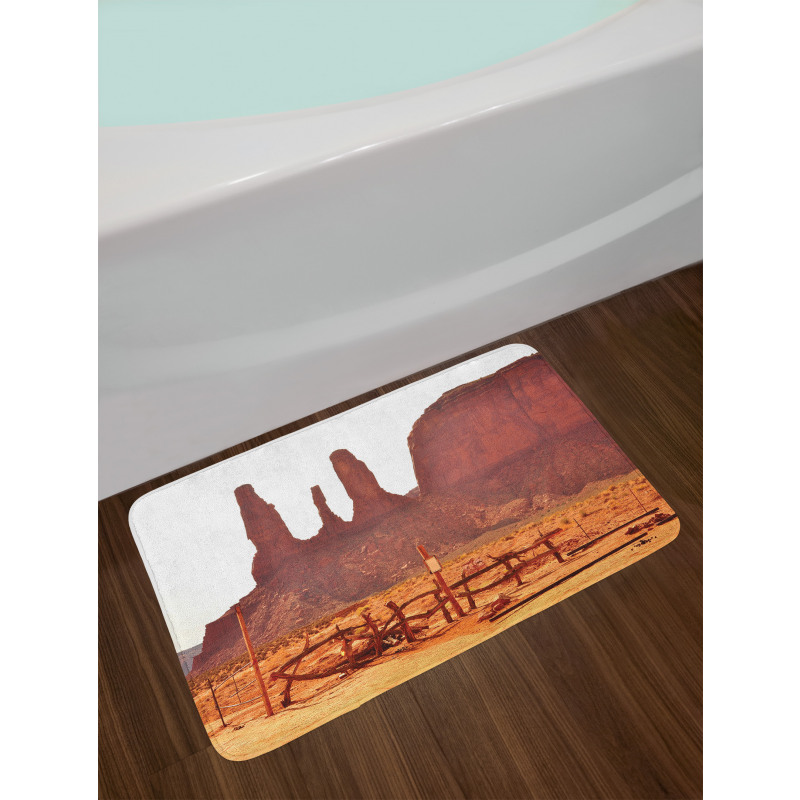 Valley View of Western Bath Mat