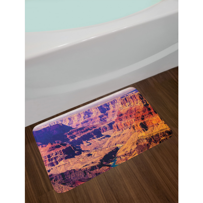 Grand Canyon View USA Bath Mat