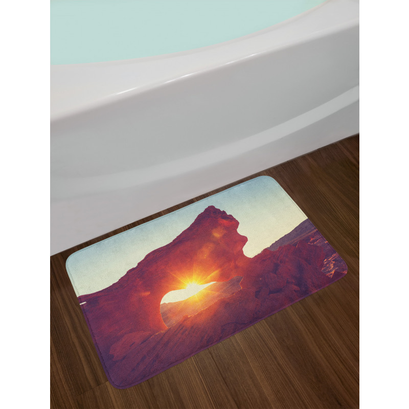 Sunrise American Desert Bath Mat