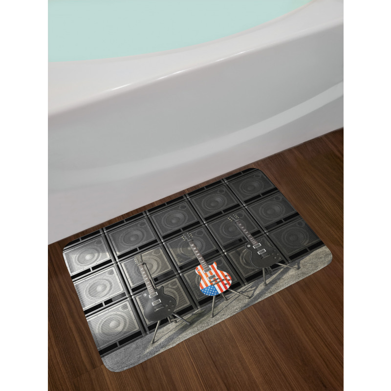 Digital Rock Guitar Bath Mat