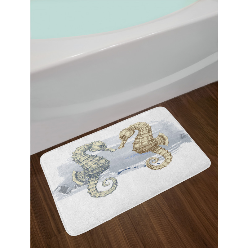 Seahorse Lovers Bath Mat