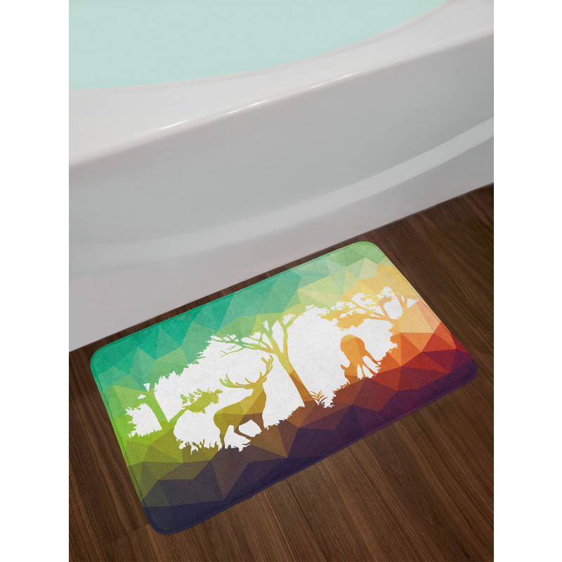 Desert Hunter Graphic Bath Mat