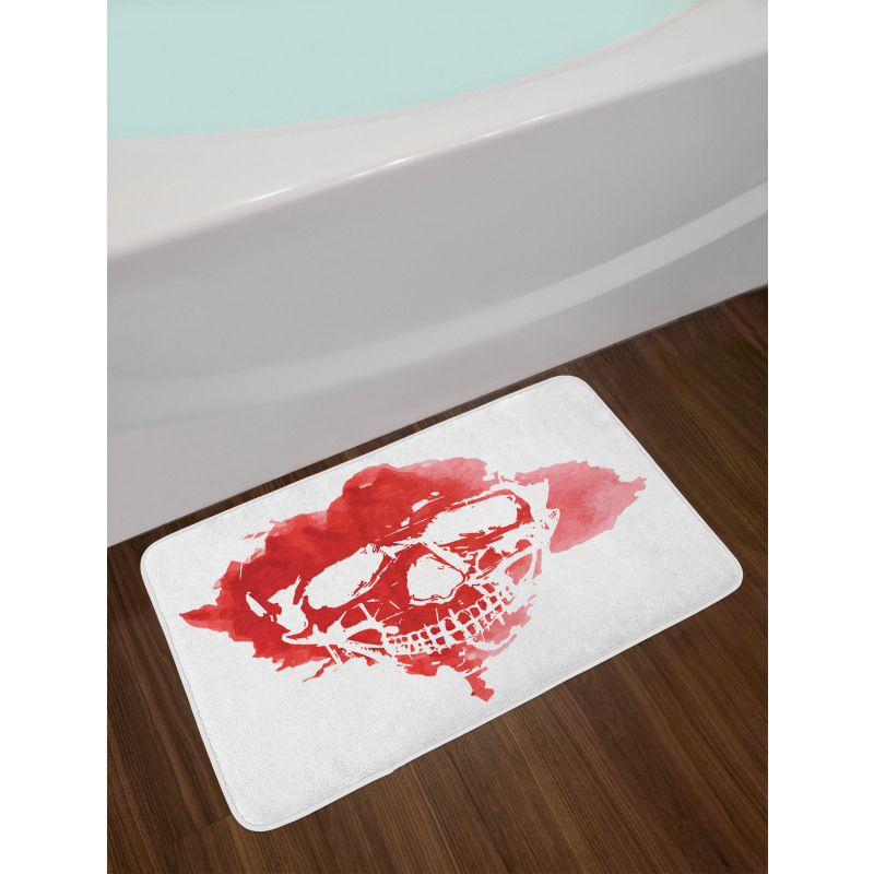 Gothic Skeleton Bath Mat