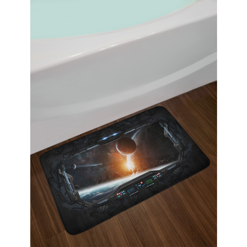 Astronaut from Earth Bath Mat