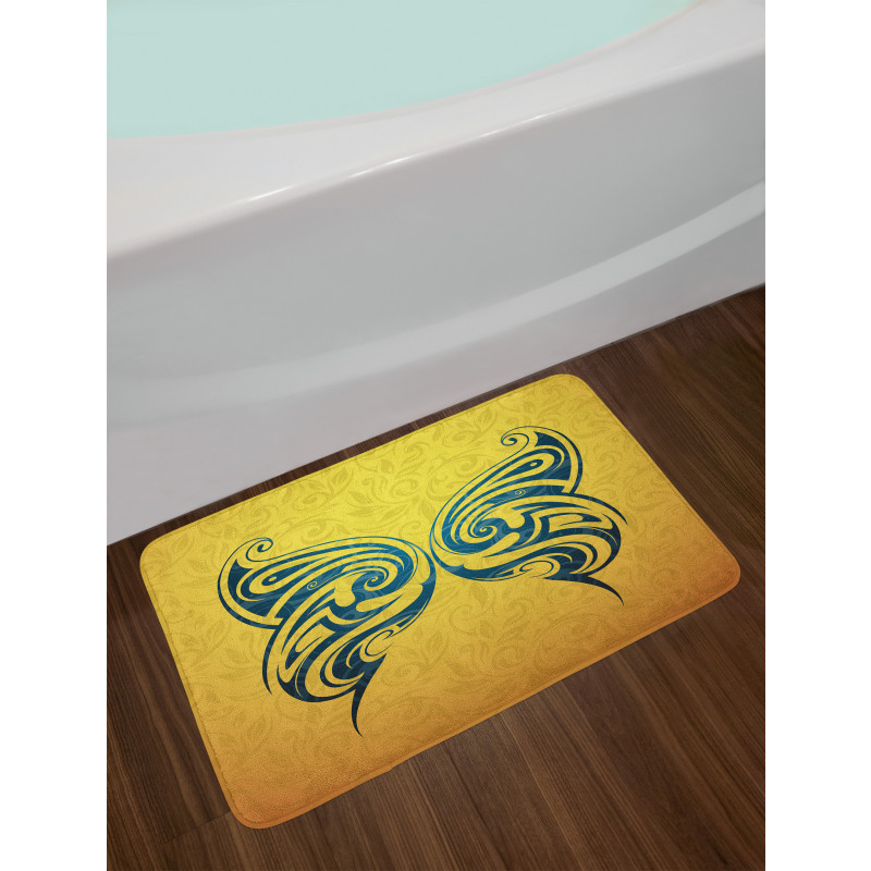 Tribe Design Butterfly Bath Mat