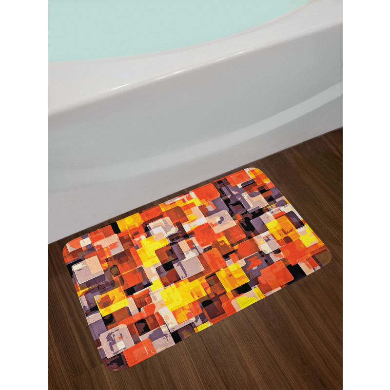 Modern Painting Bath Mat