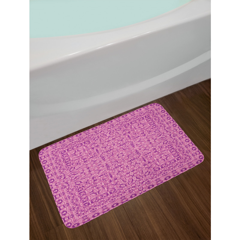 Abstract Ethnic Bath Mat