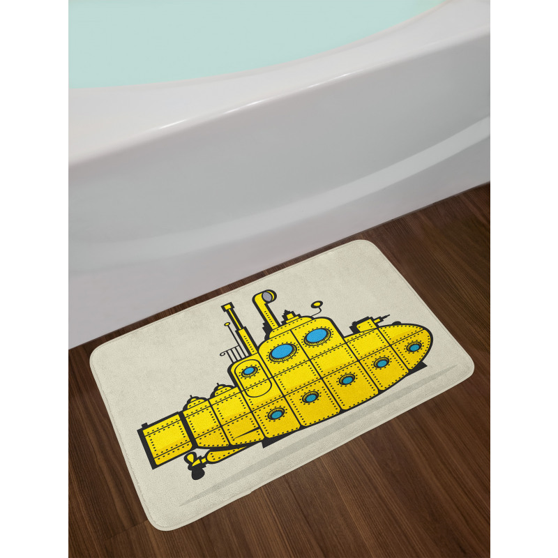 Grunge Style Bath Mat