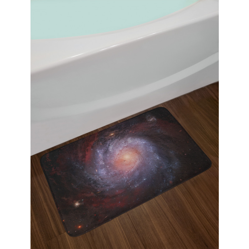 Stardust View in Space Bath Mat