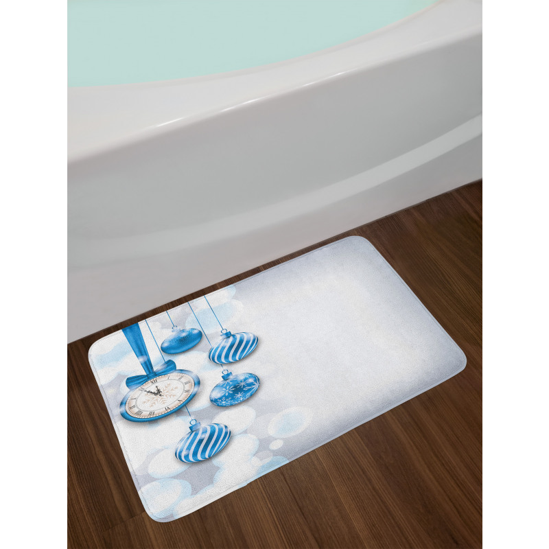 New Year Countdown Bath Mat