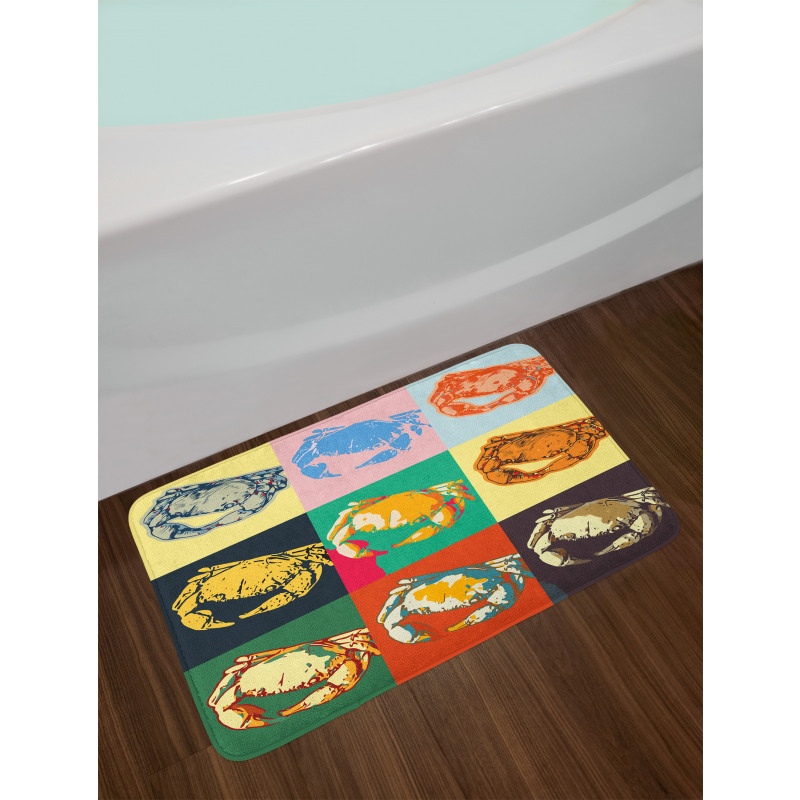 Composition of Crabs Bath Mat