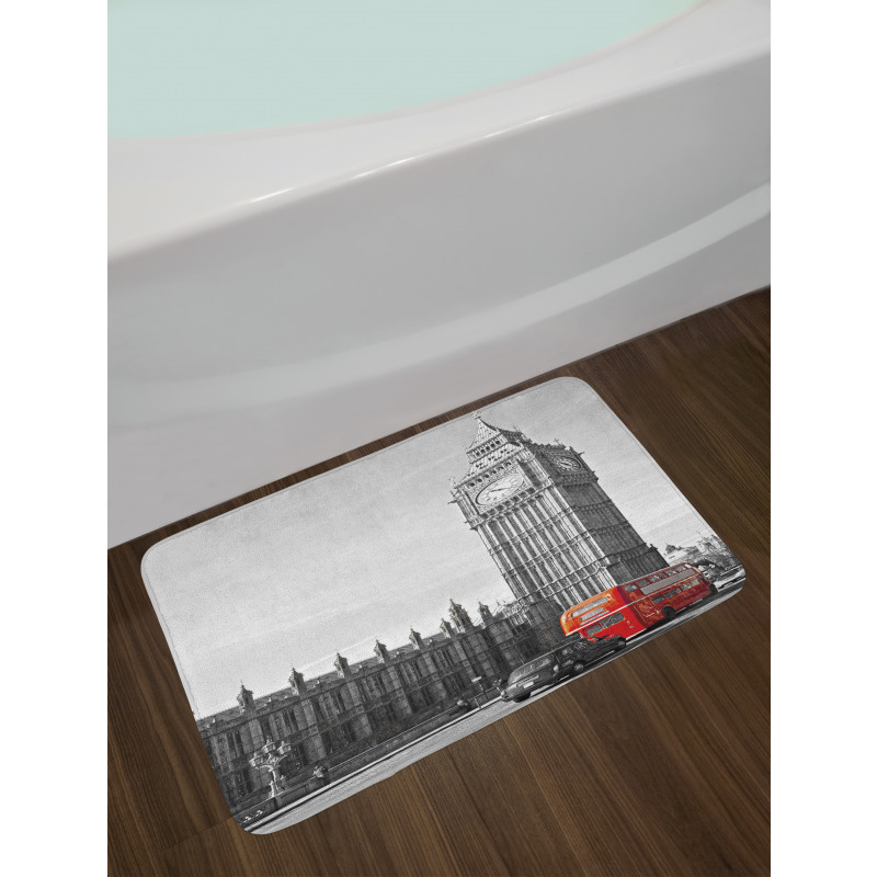 Capital of England Tourist Bath Mat