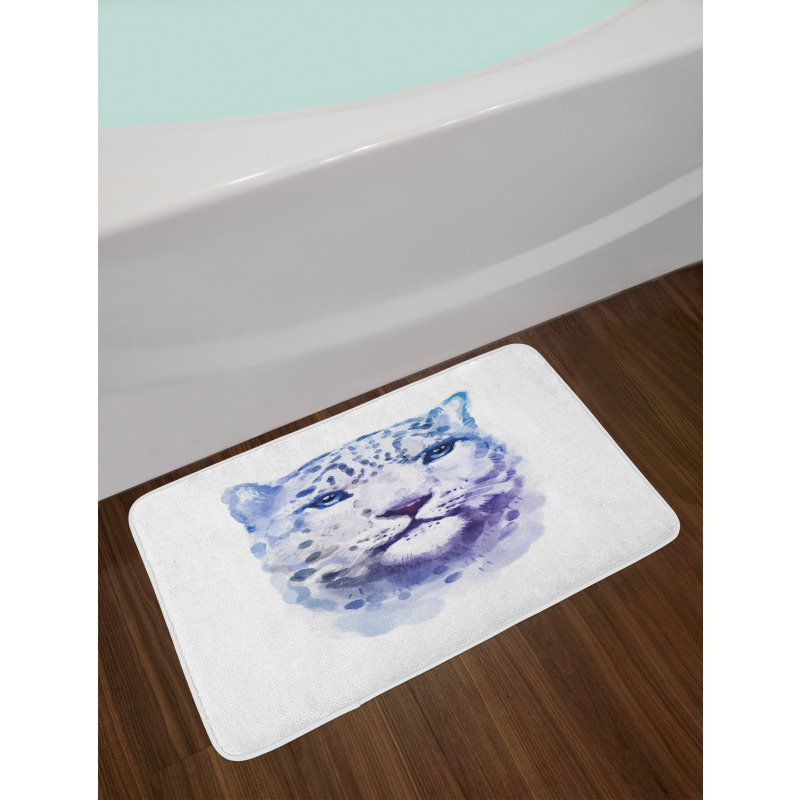 Leopard Wild Cat Bath Mat