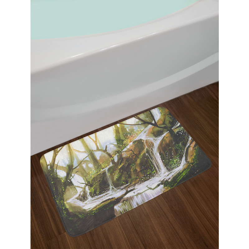 Secret Paradise Paint Bath Mat