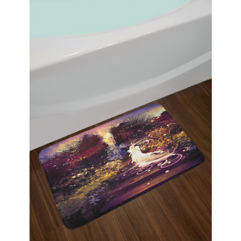 Surreal Elf Garden Bath Mat