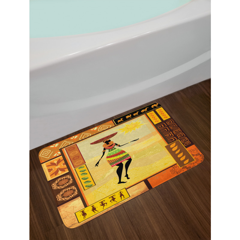 Folkloric Bath Mat