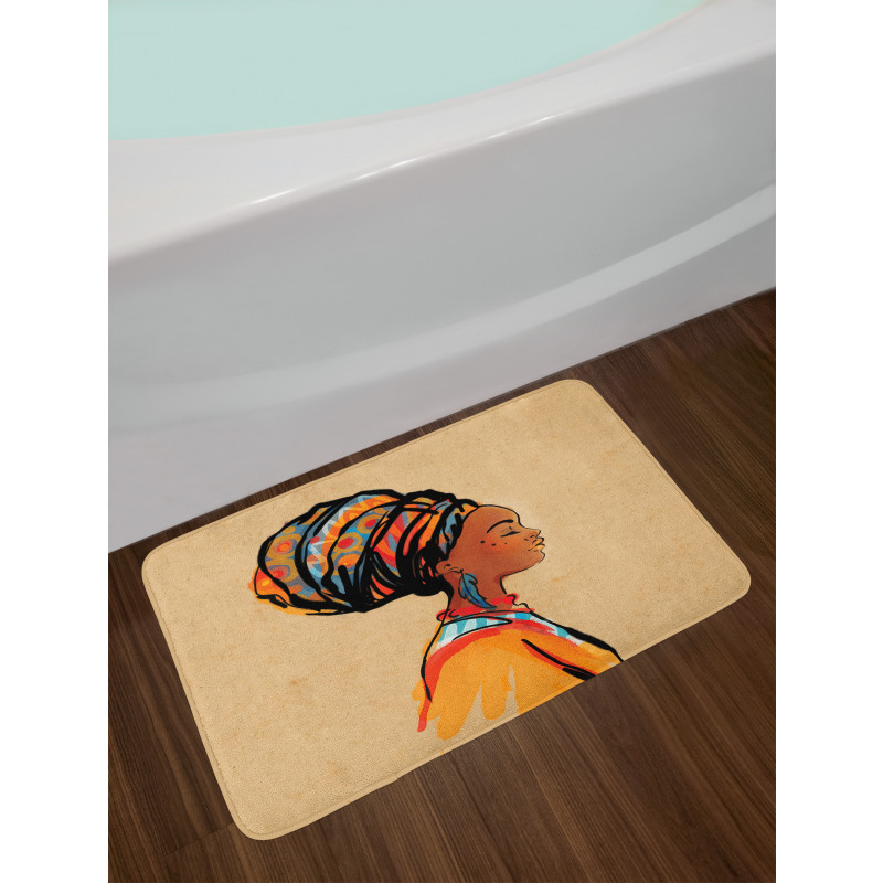 Exotic Feather Bath Mat
