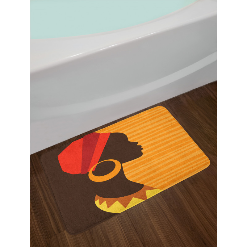 Girl Silhouette in Grace Bath Mat