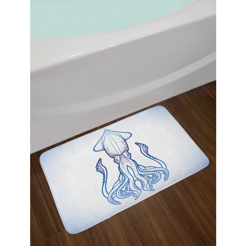 Nautical Marine Design Bath Mat