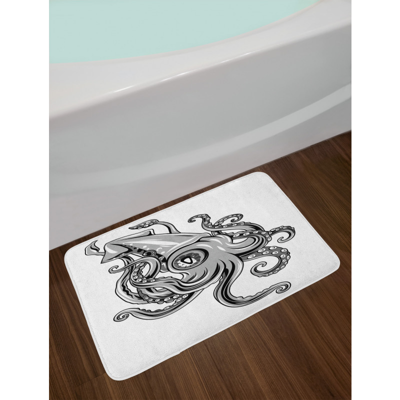 Animal Cuttlefish Sea Bath Mat