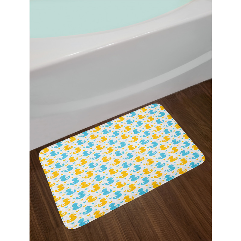 Hearts Baby Print Bath Mat