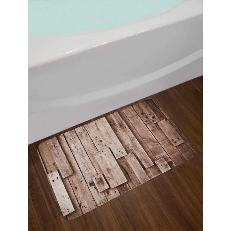 Vintage Barn Floor Art Bath Mat