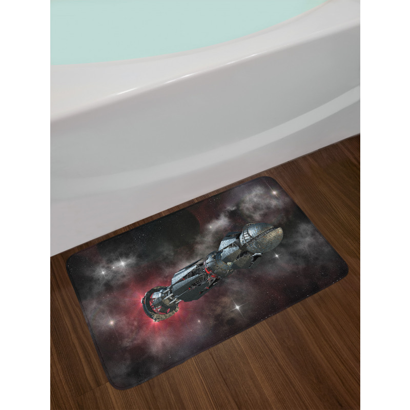 Galactic Time Travel Bath Mat