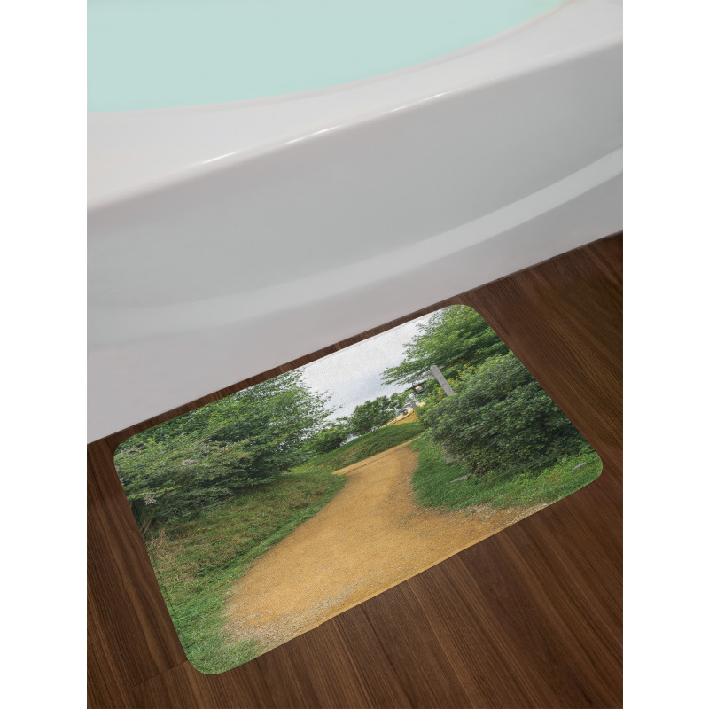 Elf Path in Woods Bath Mat