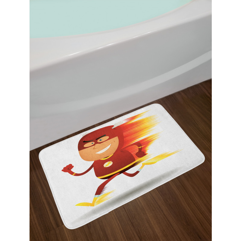 Bolt Man with Lghts Bath Mat