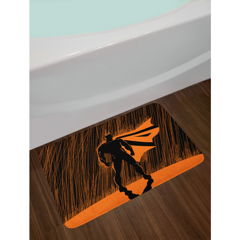 Super Powered Hero Bath Mat